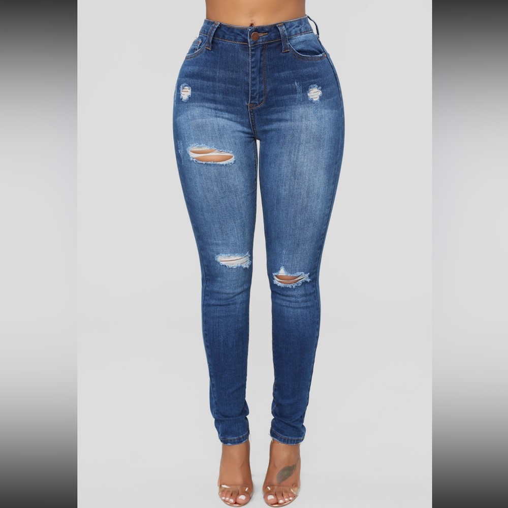 FASHION NOVA : Hannah High Rise Jeans